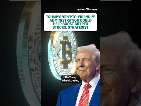 Trump’s ‘crypto-friendly’ administration could help boost crypto stocks: Strategist #shorts