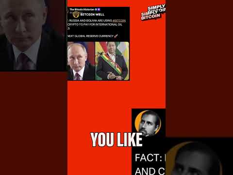 Russia Is Using Bitcoin For Oil Trade!
