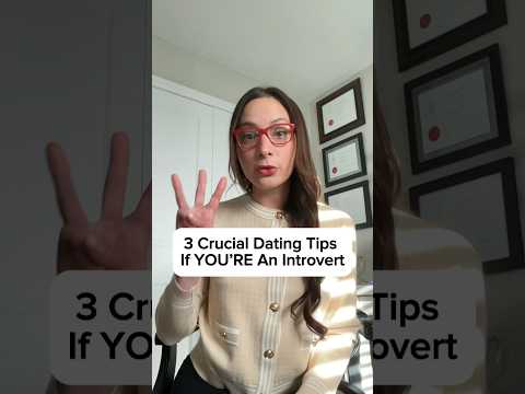 3 Crucial Dating Tips If YOU’RE An Introvert. #datingcoach #relationshipcoach #relationshipadvice