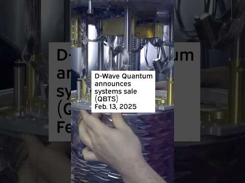 D-Wave Quantum announces systems sale #QBTS #QBTSStock #DWave Quantum #DWave QuantumStock