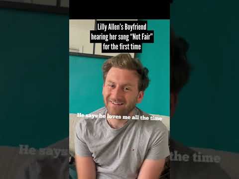 Lily Allen’s boyfriend hearing “not fair” for the first time