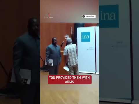 French Ambassador Confronted by Activist in Cape Town