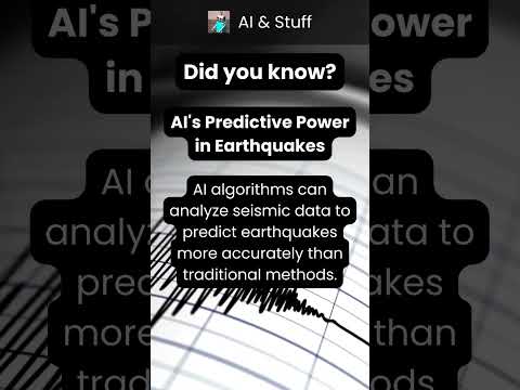Predicting the Unpredictable: AI&#039;s Role in Earthquake Forecasting #shorts