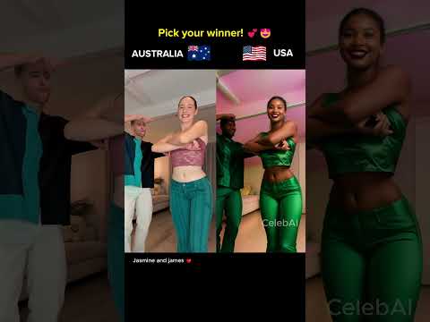 WOW epic dance battle😍😍|| Who won? || #sevdaliza #alibi #usa #australia