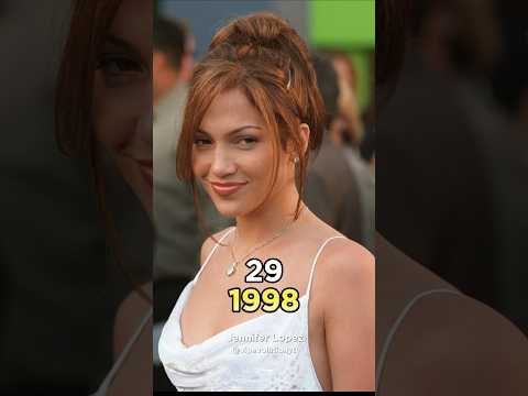 Insane Evolution of Jennifer Lopez #jenniferlopez #jlo #shorts