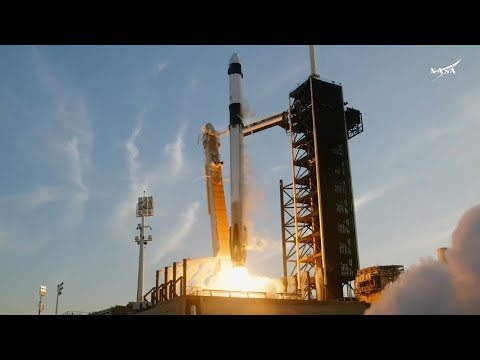 Blastoff! NASA&#039;s SpaceX Crew-10 launches to space station, booster lands in Florida