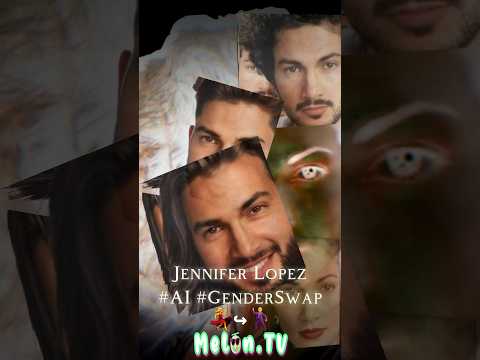 Jennifer Lopez, AI, Genderswap, Female to Male, Using AI to transform a world-class singer.