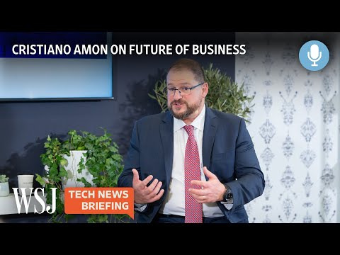 Qualcomm CEO: AI and VR Are the Future of Business | WSJ Tech News Briefing