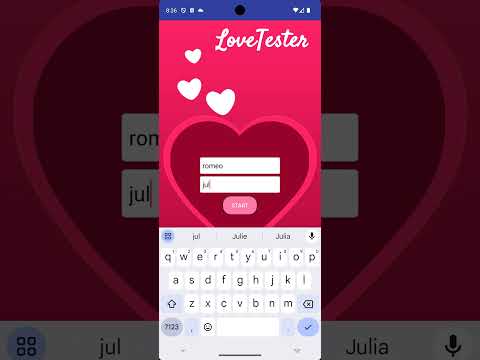 Love Tester App