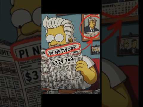 Simpsons predictions on PI coin Cryptocurrency #pi #bitcoin #picoin #trump #pinetwork #mutualfunds