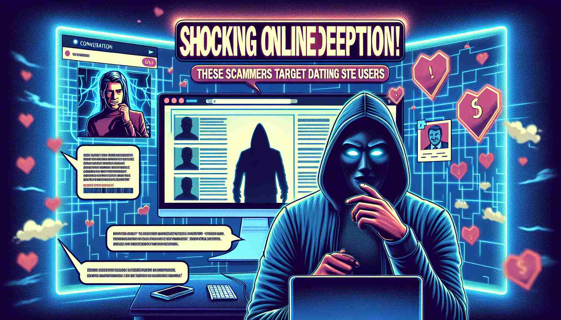 Shocking Online Deception! These Scammers Target Dating Site Users. Shocking Online Deception! These Scammers Target Dating Site Users.