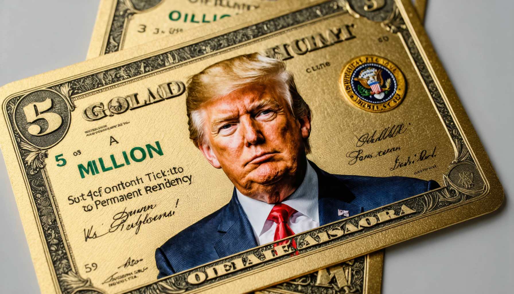 Trump’s ‘Gold Card’: A $5 Million Ticket to Permanent U.S. Residency Sparks Debate