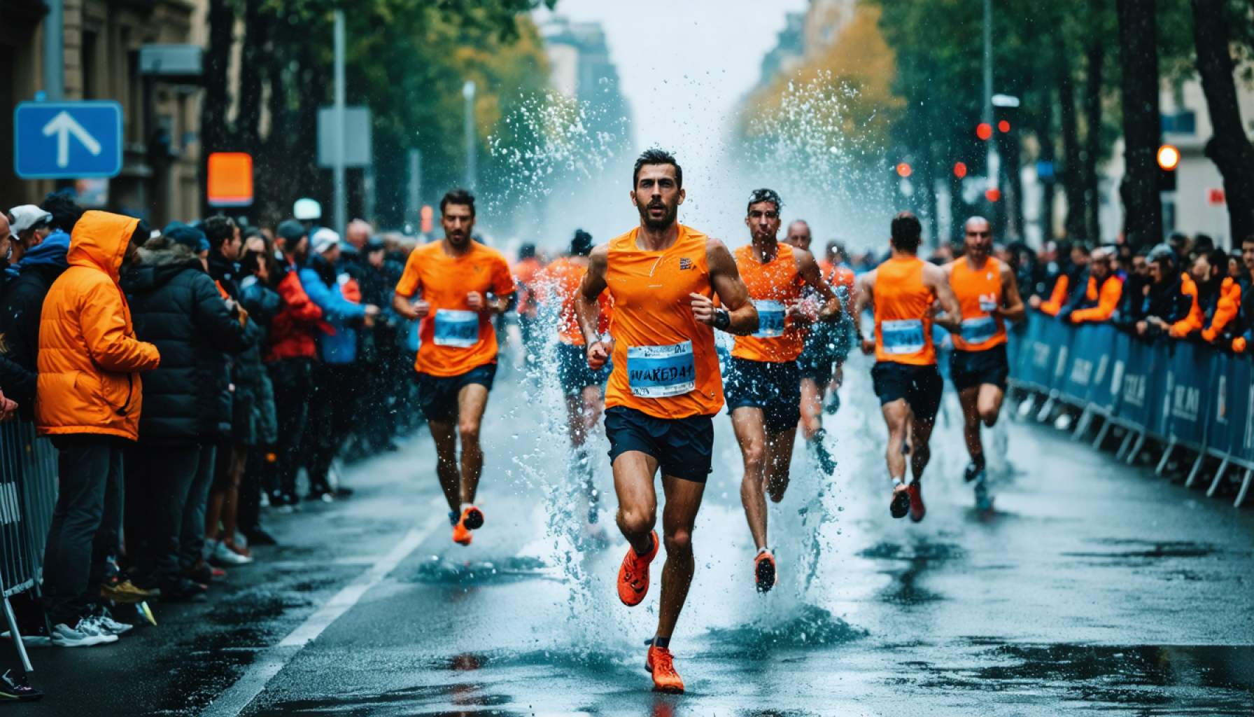 La Danza de la Lluvia del Maratón: La Carrera de Barcelona contra el Tiempo