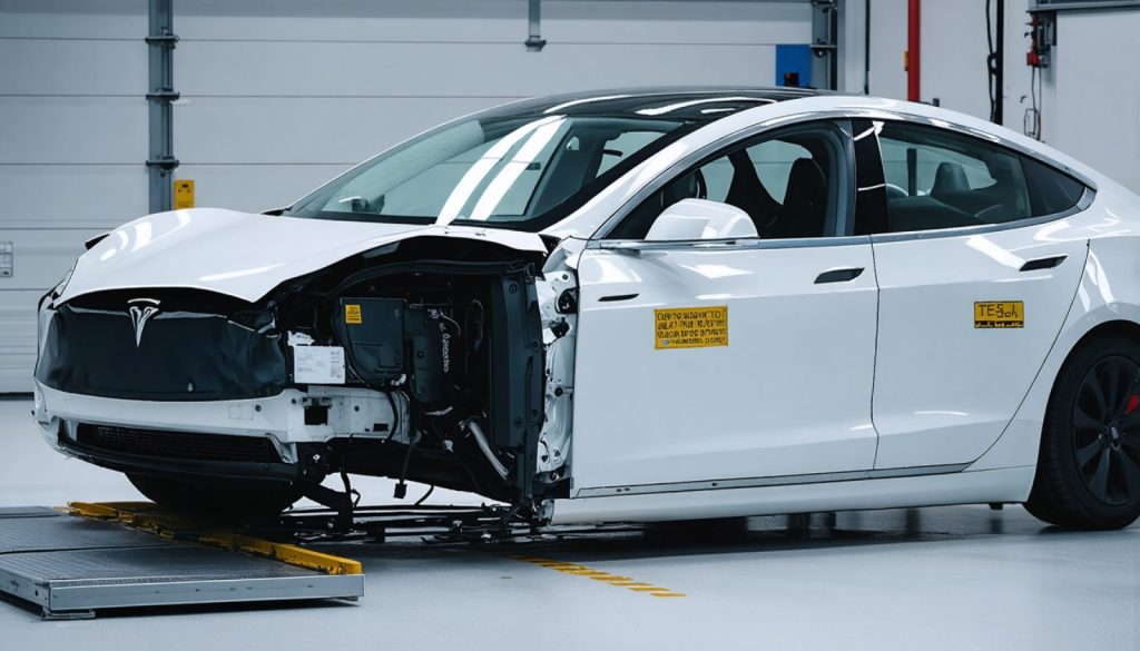 Unmasking the Autopilot Dilemma: How Tesla Crash Test Exposes a Lingering Safety Concern Unmasking the Autopilot Dilemma: How Tesla Crash Test Exposes a Lingering Safety Concern